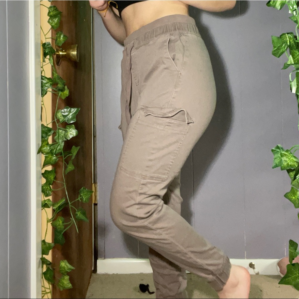 pink ish brown ish pants